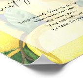 Citroenen - raad de zoete puinhoop poster (Hoek)