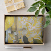 Citroenen rustieke boerderij Decoupage Tissuepapier (Geschenk)