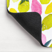 Citroenen schattige waterverf muismat (Hoek)