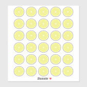 Citroenen Stickers (Vel)