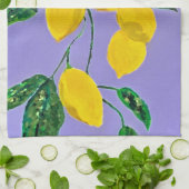 Citroenen theedoek (Gevouwen)