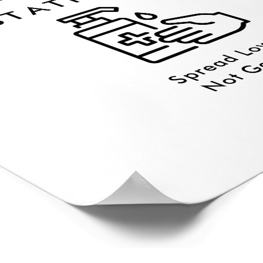 Citroenen Thema Trouw Sanitizerstation Poster (Hoek)