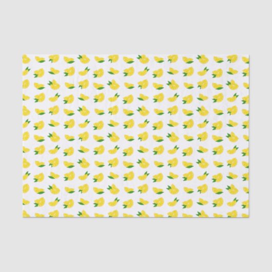 Citroenen Tissue Papier Hoofdproduct (Voorkant)