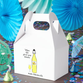 Citroenen tot Limoncello Bedankdoosjes