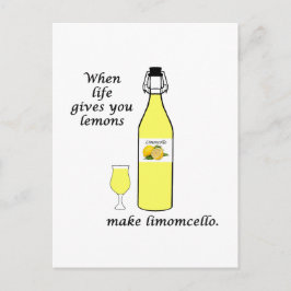 Citroenen tot Limoncello Briefkaart