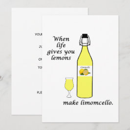 Citroenen tot Limoncello Kaart