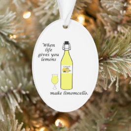 Citroenen tot Limoncello Ornament