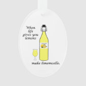 Citroenen tot Limoncello Ornament (voorkant)