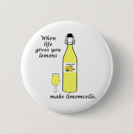 Citroenen tot Limoncello Ronde Button 5,7 Cm