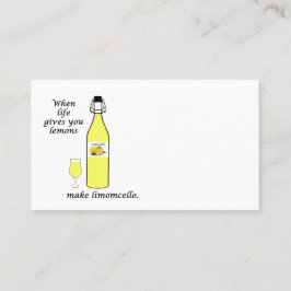 Citroenen tot Limoncello Visitekaartje