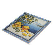 Citroenen van Griekenland Tegeltje (Zijkant)