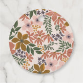 Citroenen Vrijgezellenfeest of bruiloft Bedankjes Labels (Achterkant)