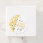 Citroenen Vrijgezellenfeest of bruiloft Bedankjes Labels (In situ)