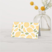 Citroenen Vrijgezellenfeest of bruiloft Plaatskaartje (Achterkant)