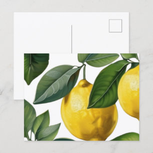 Citroenen Zomer Briefkaart