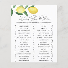 Citroenen - Zou ze liever spelen