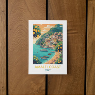 Citroenenboomgaard aan de Amalfikust Italië Reis Briefkaart
