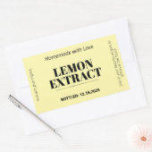 Citroenextract moderne label sticker ZEX_001d (Envelop)