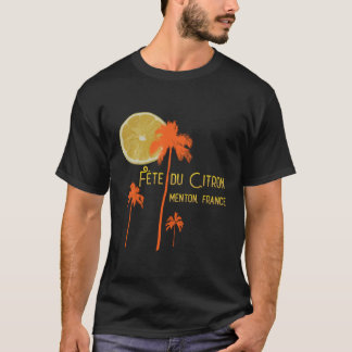 Citroenfestival Fete du Citron Menton Frankrijk Fr T-shirt