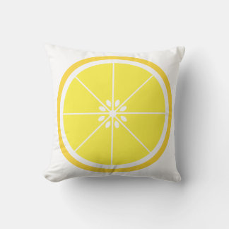 Citroengeel Citrusfruit Kussen