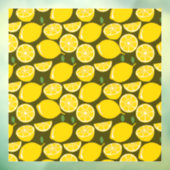 Citroengeel Modern Fun Schattige Raamsticker (Vel 3)