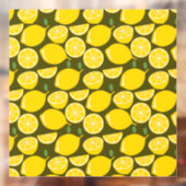 Citroengeel Modern Fun Schattige Raamsticker (Vel 2)