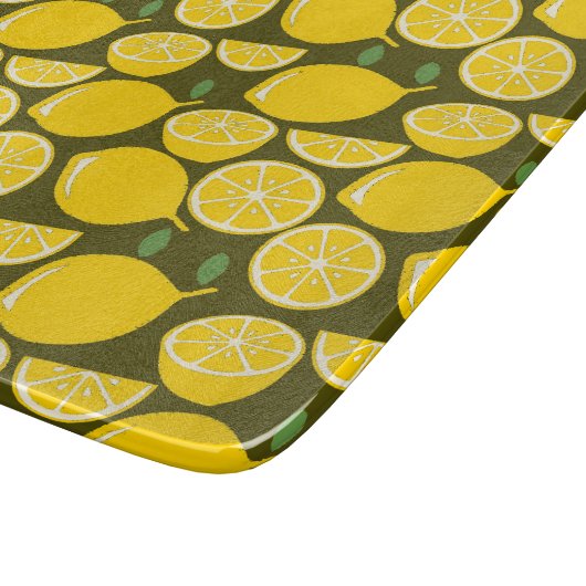 Citroengeel Modern Fun Schattige Snijplank (Hoek)