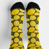 Citroengeel Modern Fun Schattige Sokken (Top)