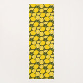 Citroengeel Modern Fun Schattige Yogamat (Achterkant)