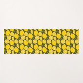 Citroengeel Modern Fun Schattige Yogamat (Voorkant (horizontaal))