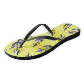 Citroengeel Teenslippers (Schuin)