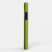 Citroengeel Zwart Modern Elegante Naam Case-Mate iPhone Case (Achterkant/rechts)