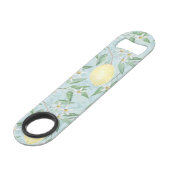 citroengeelcitrusvruchten, vers speed flessenopener (Voorkant Gekanteld)