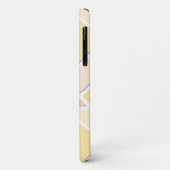Citroengele mozaïekpatroon Case-Mate iPhone case (Achterkant/links)