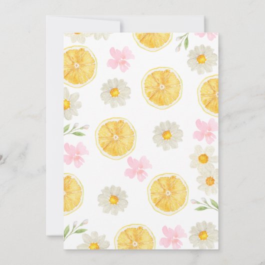 Citroengele plakjes onze belangrijkste knijp 1e ve kaart (Achterkant)