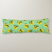 Citroengroen Lichaamskussen (Achterkant)