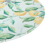 Citroengroene Waterverf: naadloze Romance Snijplank (Hoek)