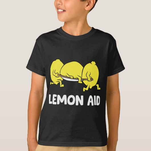 citroenhulp grappige limonade grappige citroenen t-shirt (Voorkant)