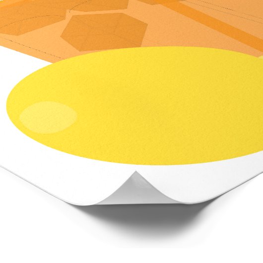 citroenijsthee poster (Hoek)