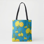 Citroenillustratie Tote Bag (Voorkant)