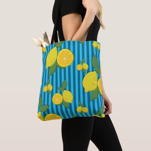 Citroenillustratie Tote Bag (Dichtbij)