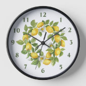 Citroenkrans Groen Geel Ronde Keuken (Voorkant)