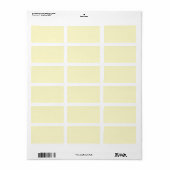 citroenkruid etiket (Full Sheet)