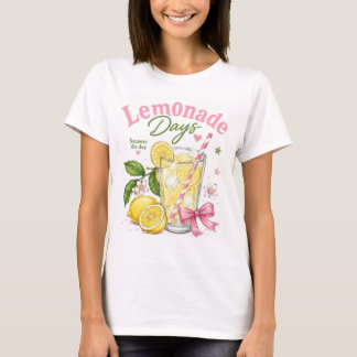 Citroenlimonade T-shirt voor 'Squeeze the Day'