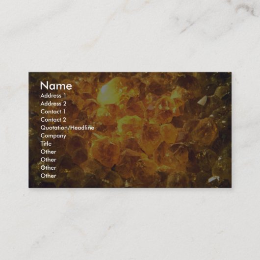 Citroenmassa Visitekaartje (Voorkant)