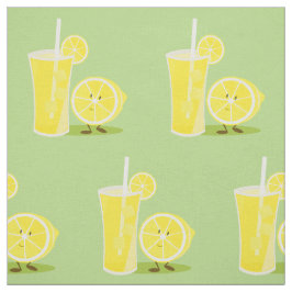 Citroenmeling en een glas limonade stof