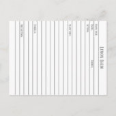 Citroenmelisse Materia Medica Kruidenflash Kaart (Achterkant)