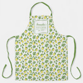  citroenmotief Modern Styled Schort (Voorkant)