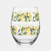 Citroennaam Wijnglas Zonder Voet (Links)