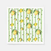 Citroenontwerp voor feesten en thuis servet (Voorkant)